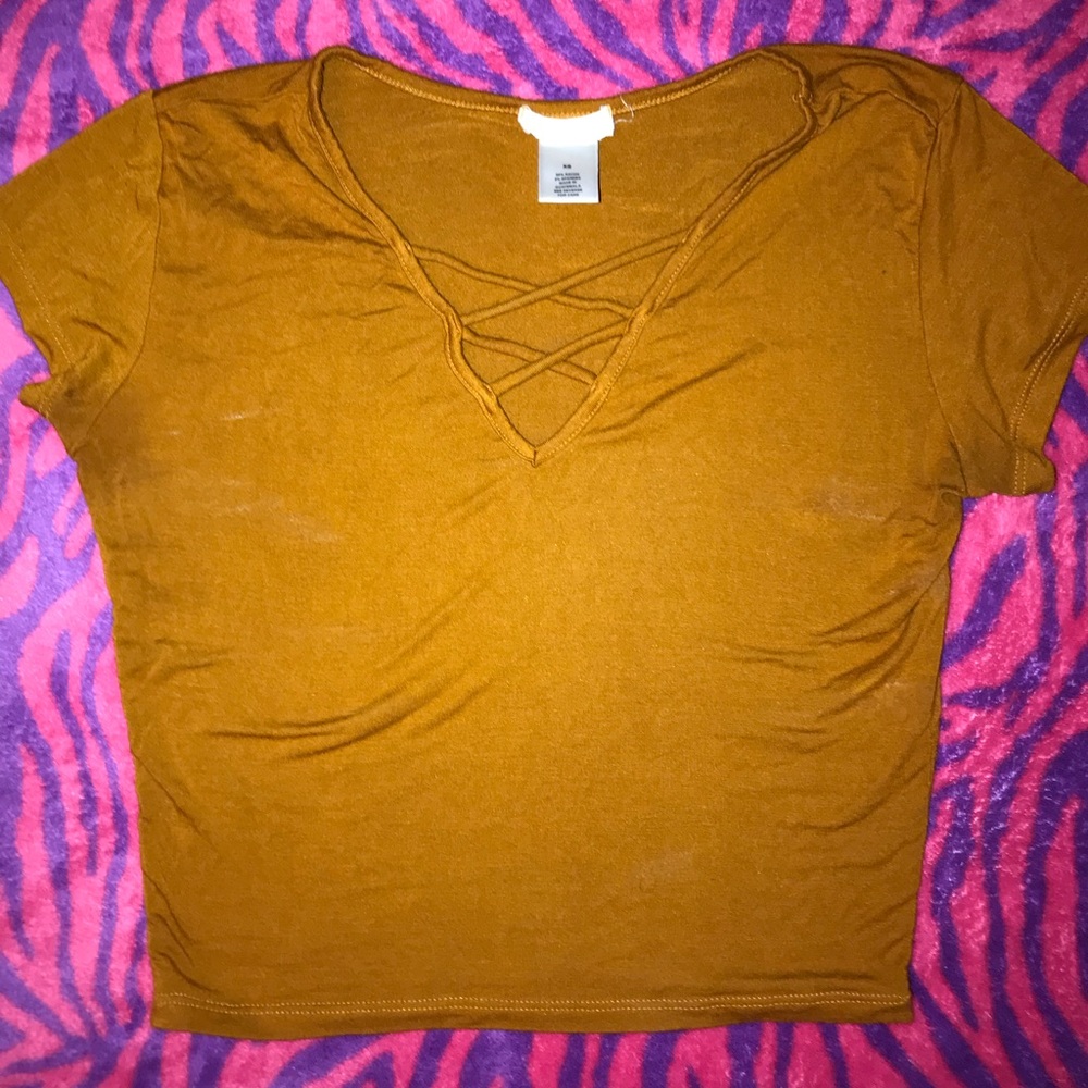 Lace Up Tee